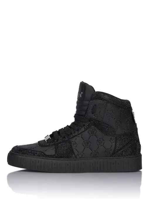 Кеды кожаные PHILIPP PLEIN