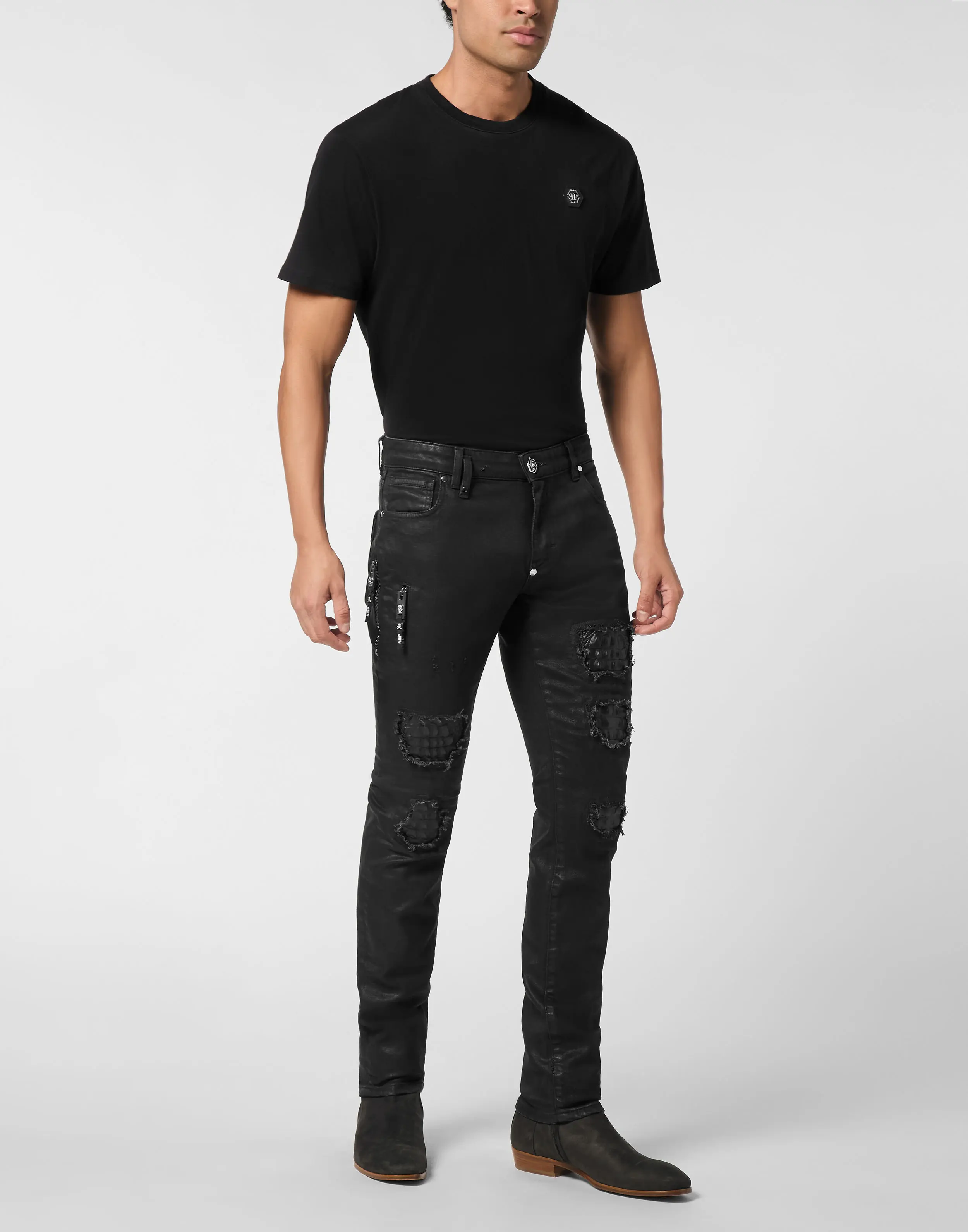 Джинсы хлопковые