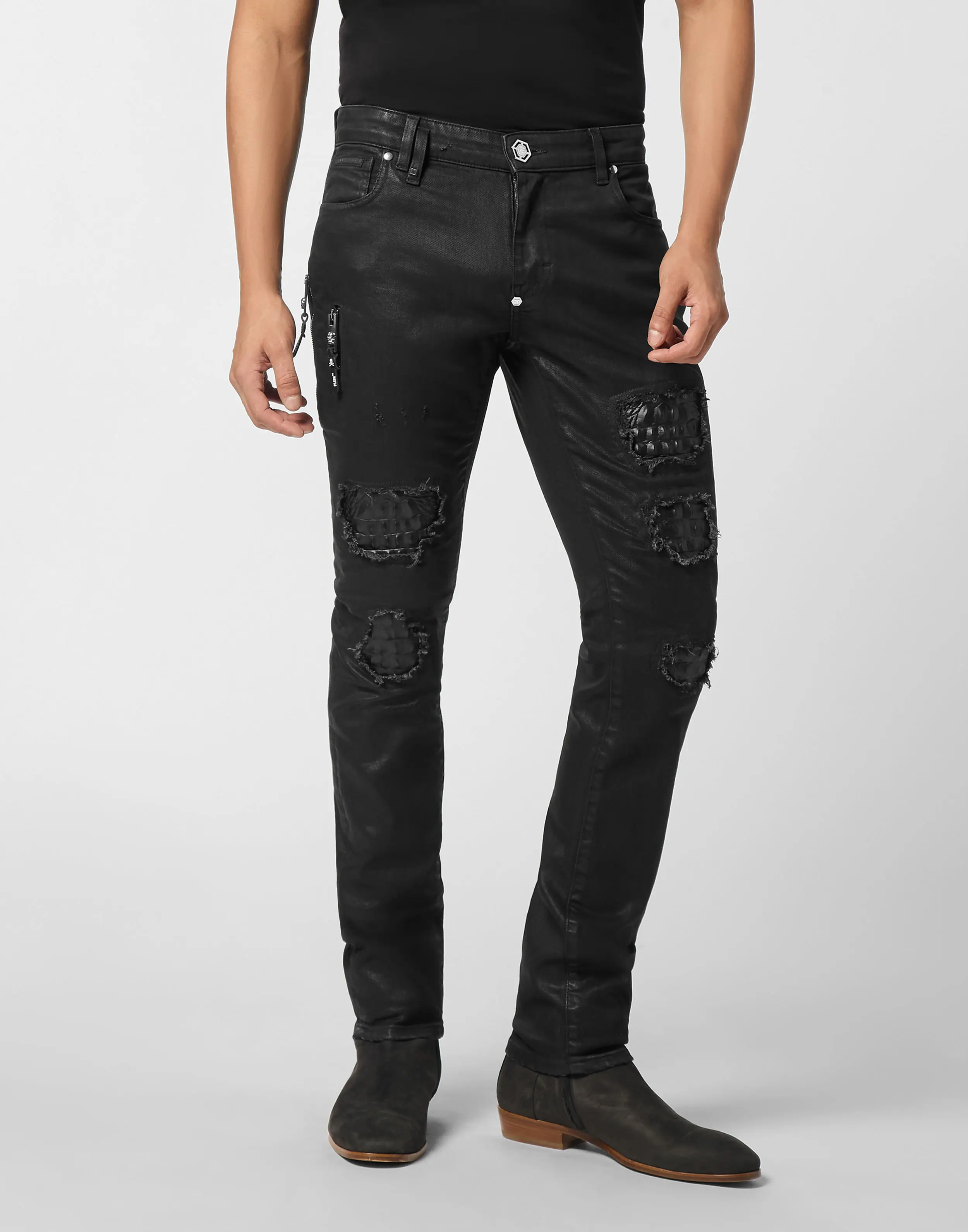 Джинсы хлопковые