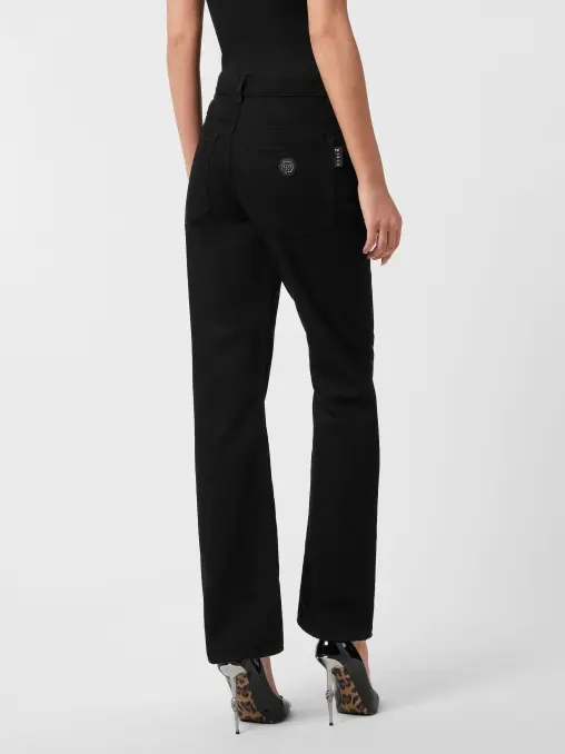 Джинсы хлопковые PHILIPP PLEIN