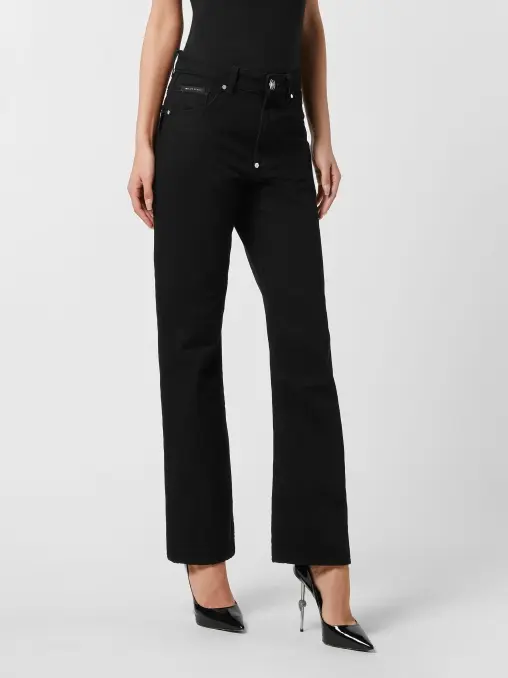 Джинсы хлопковые PHILIPP PLEIN