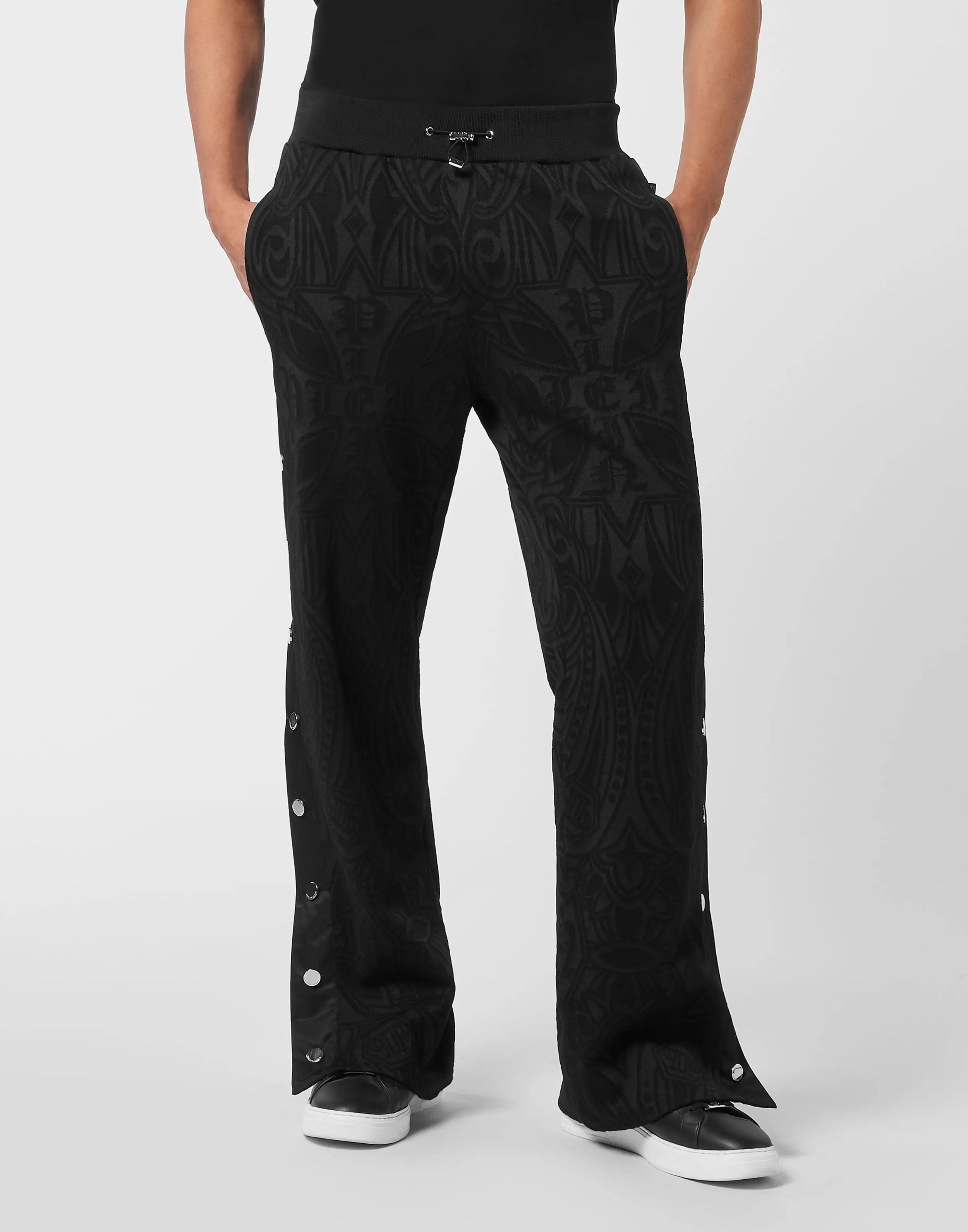 Брюки с принтом