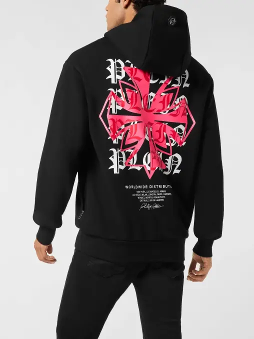 Худи хлопковое PHILIPP PLEIN