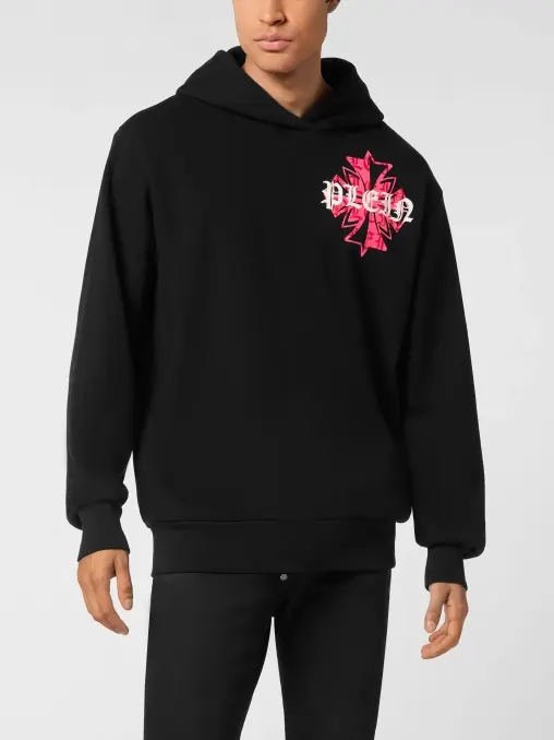 Худи хлопковое PHILIPP PLEIN