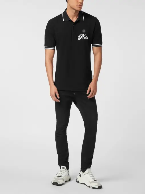 Поло хлопковое PHILIPP PLEIN