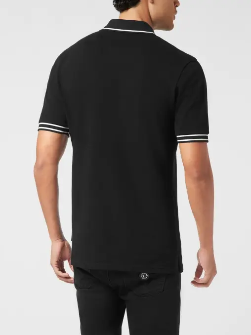 Поло хлопковое PHILIPP PLEIN