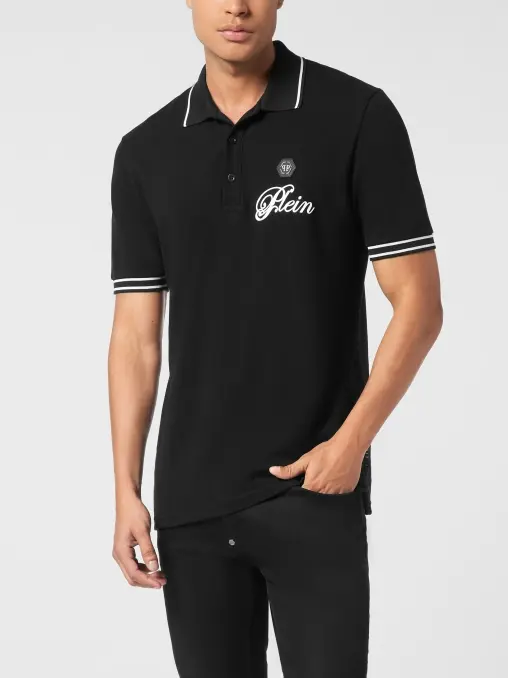 Поло хлопковое PHILIPP PLEIN
