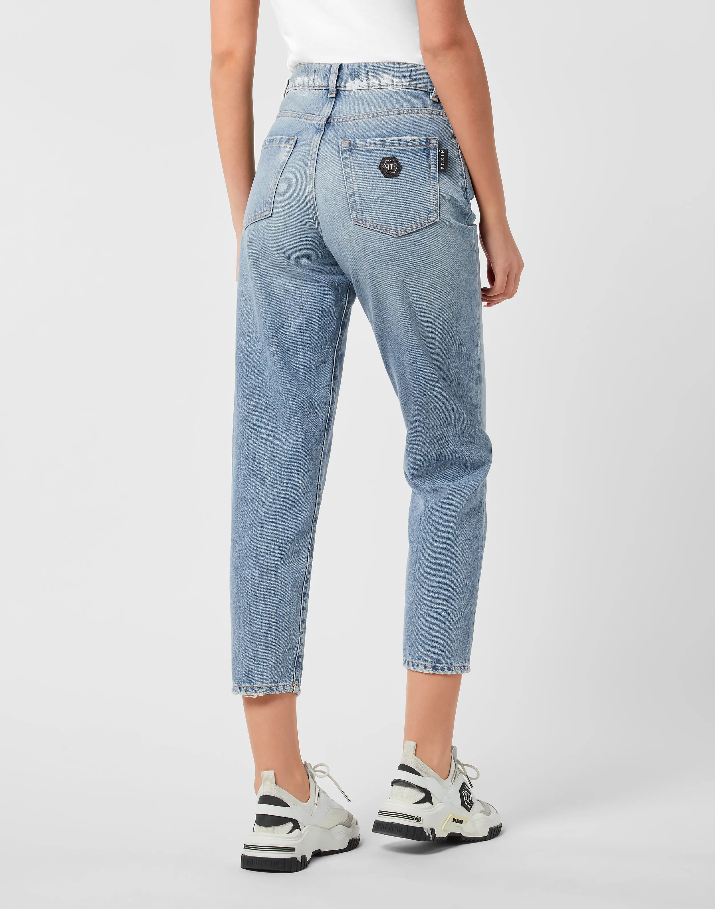 Джинсы хлопковые