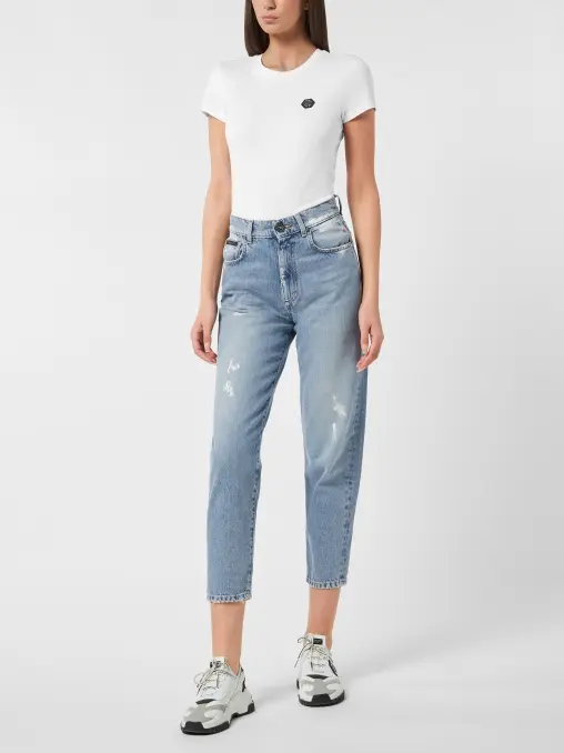 Джинсы хлопковые PHILIPP PLEIN