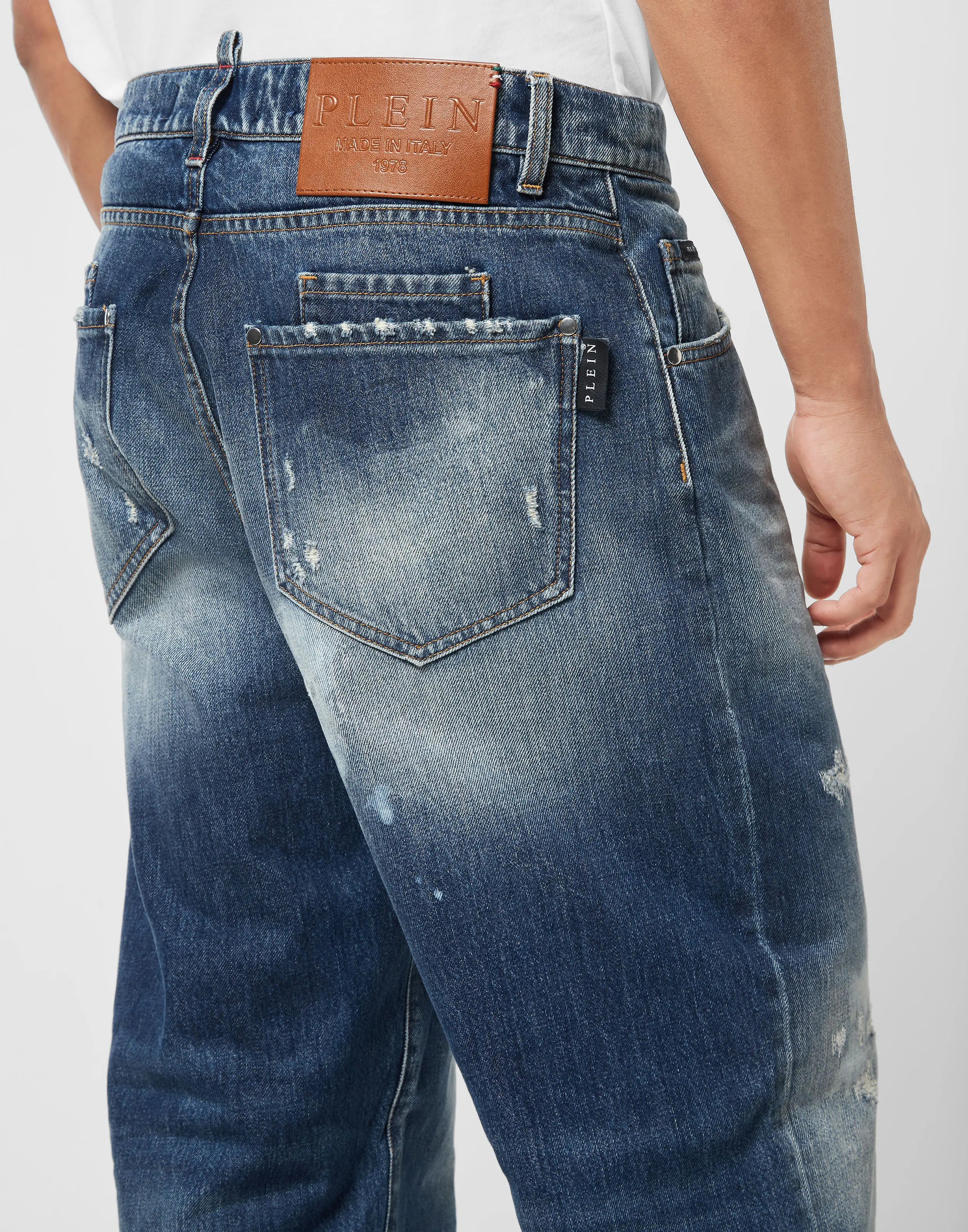 Джинсы хлопковые