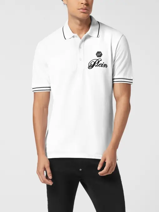 Поло хлопковое PHILIPP PLEIN