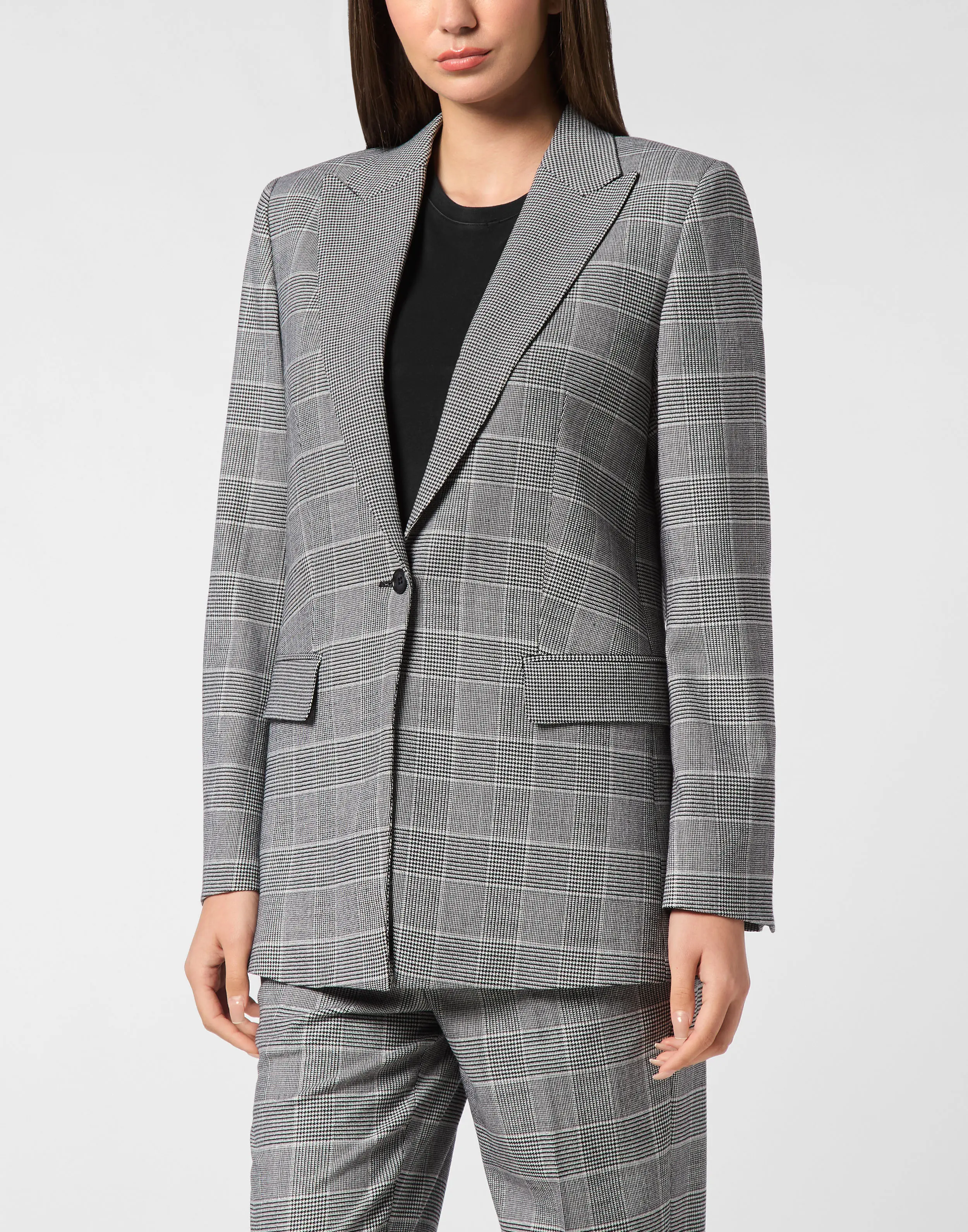 Пиджак шерстяной