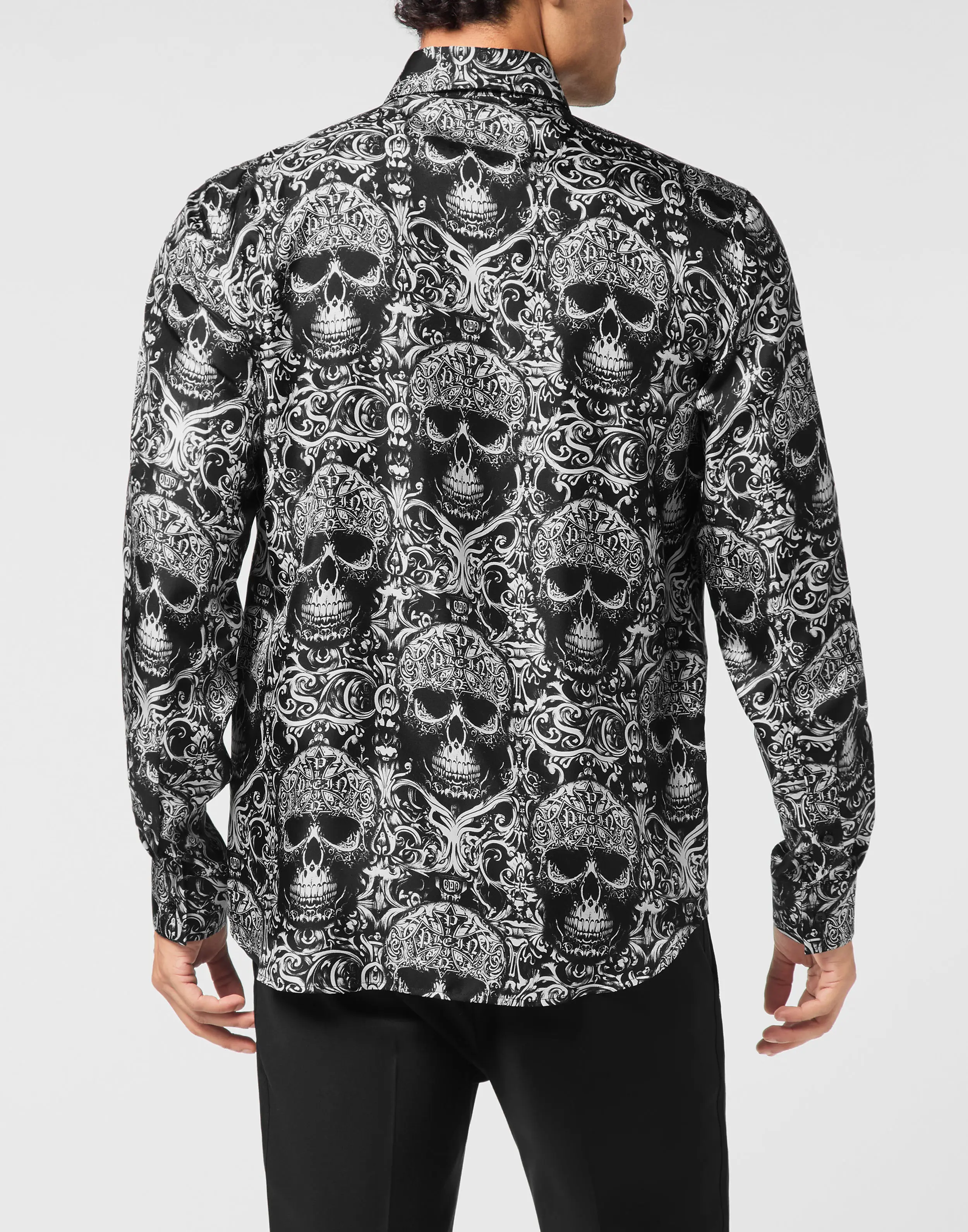 Рубашка шелковая