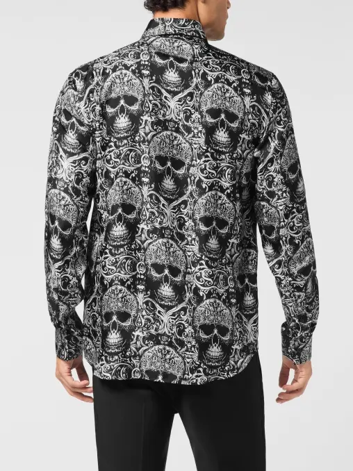 Рубашка шелковая PHILIPP PLEIN