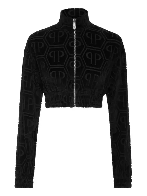 Олимпийка велюровая PHILIPP PLEIN