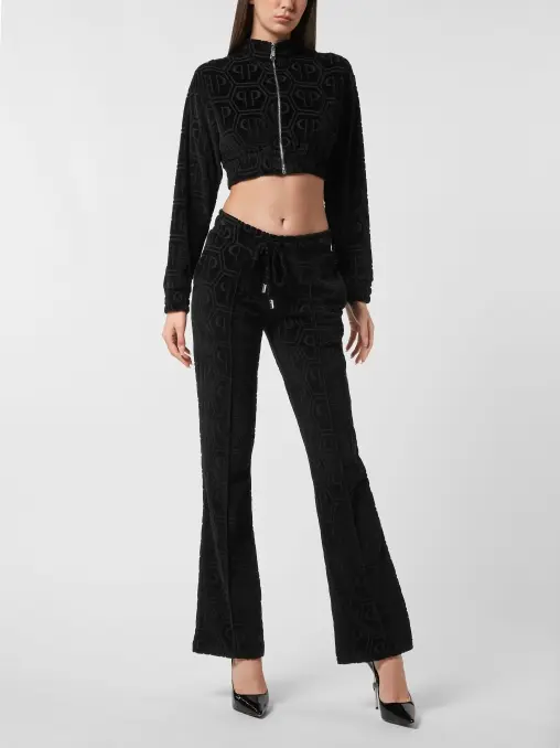 Олимпийка велюровая PHILIPP PLEIN