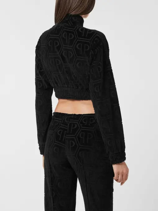 Олимпийка велюровая PHILIPP PLEIN