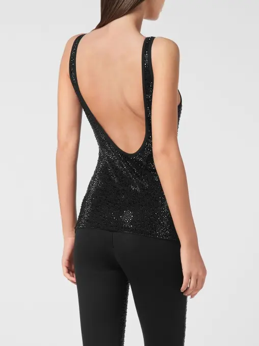 Топ со стразами PHILIPP PLEIN