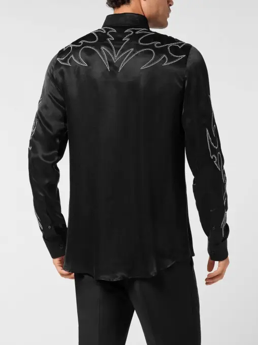 Рубашка из вискозы PHILIPP PLEIN