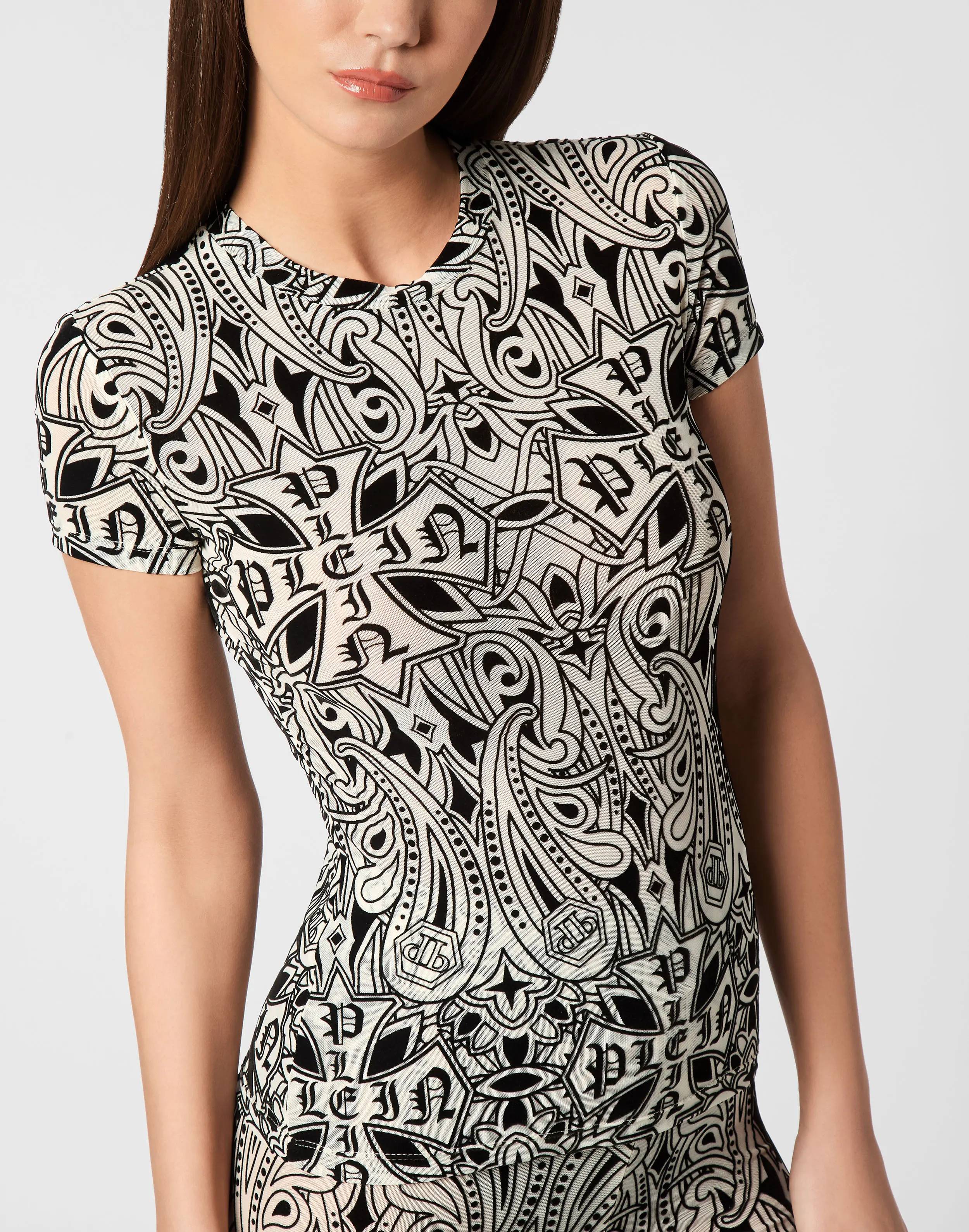 Футболка с принтом