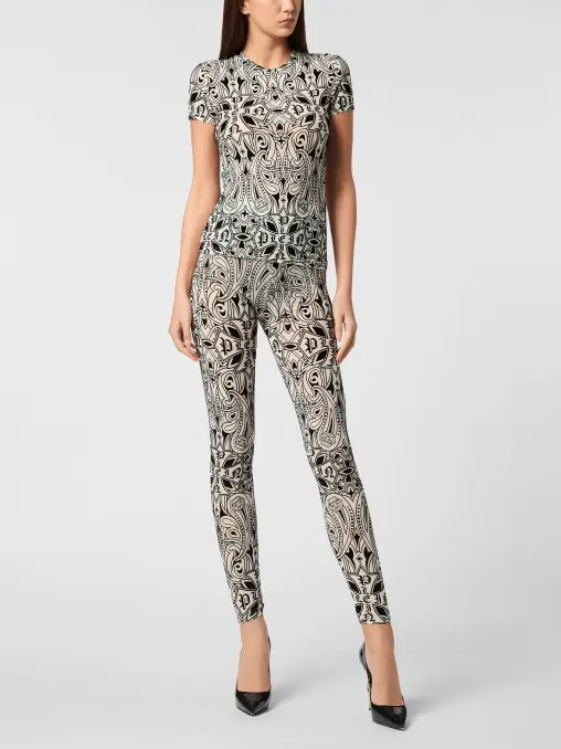 Футболка с принтом PHILIPP PLEIN