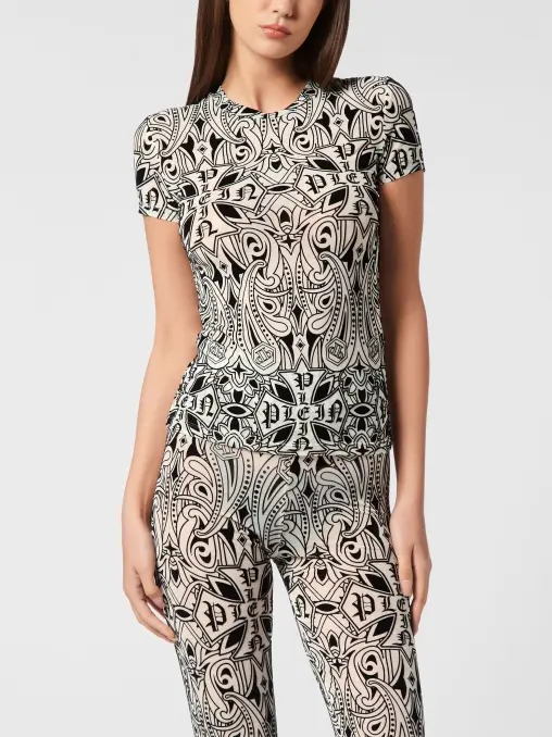 Футболка с принтом PHILIPP PLEIN