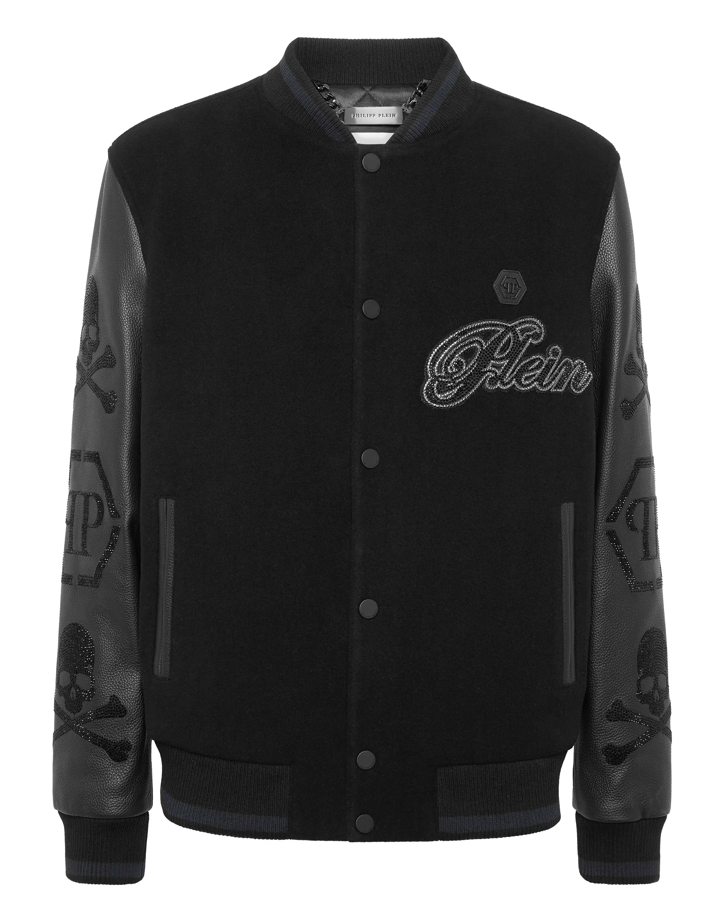 Бомбер комбинированный