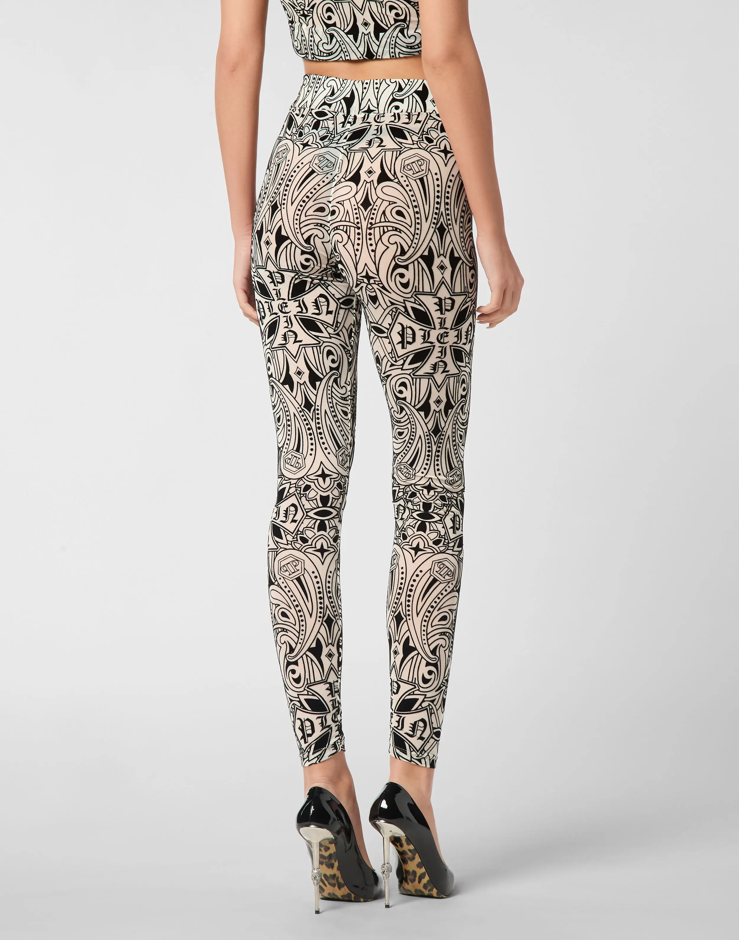 Леггинсы с принтом