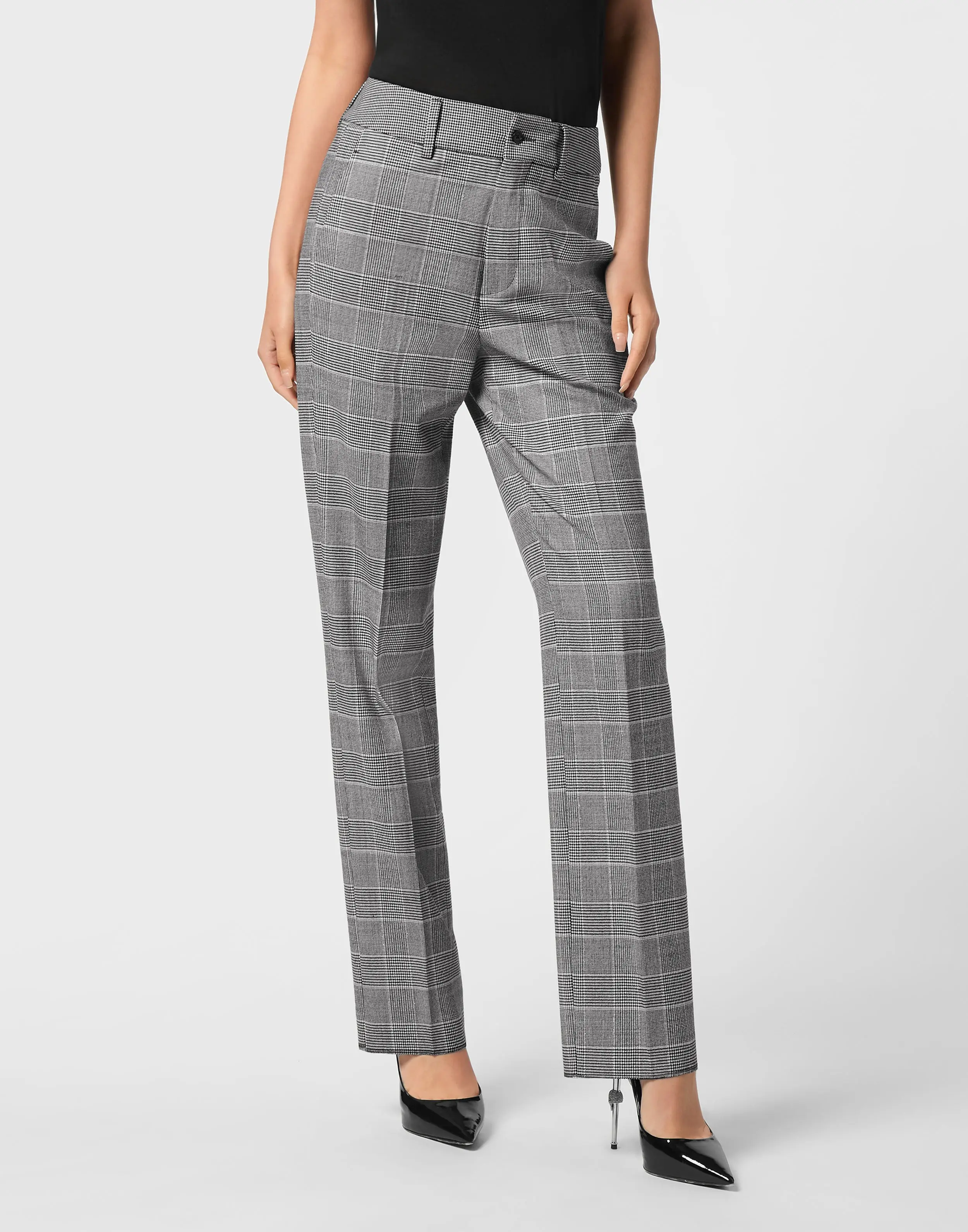 Брюки шерстяные