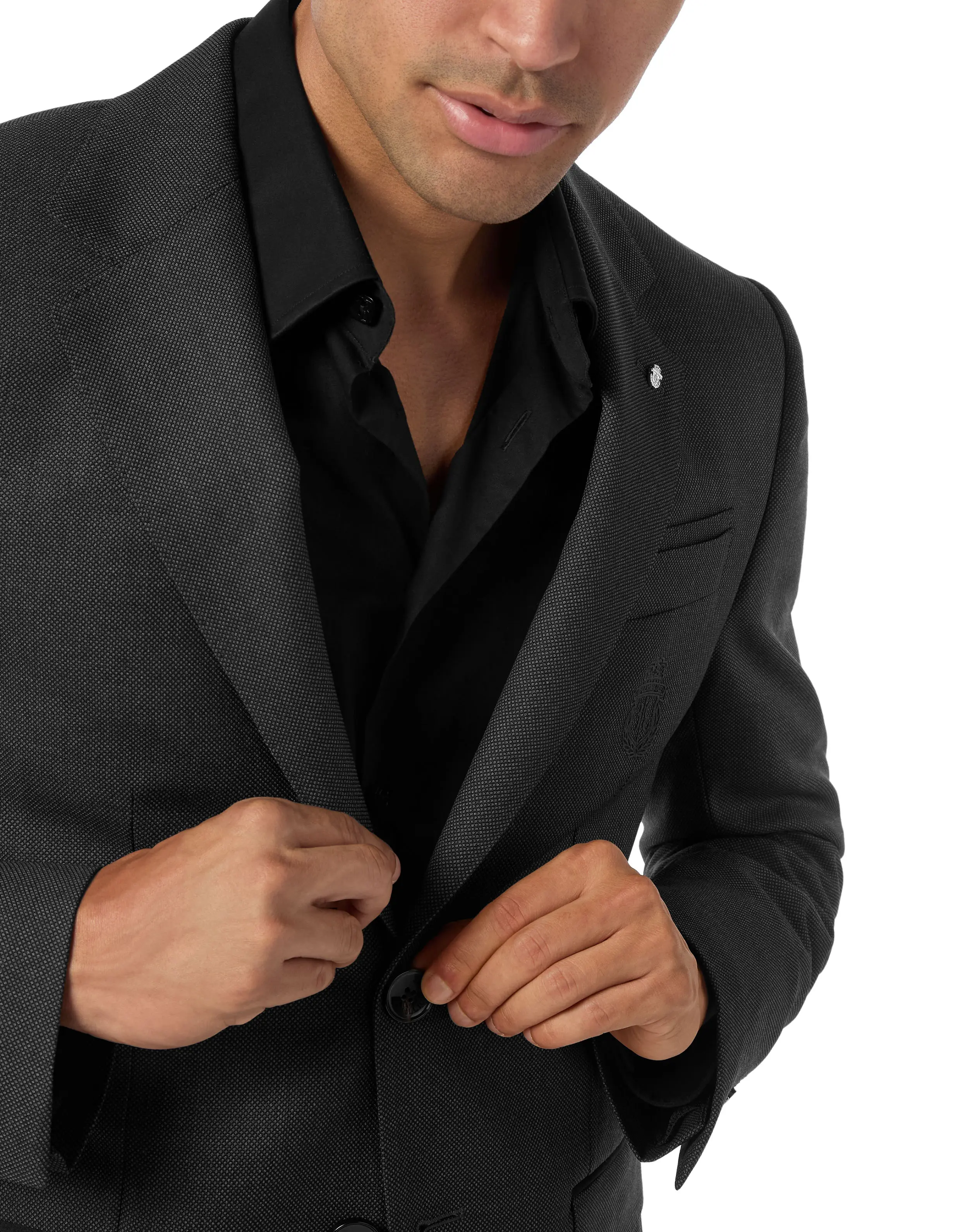 Пиджак шерстяной