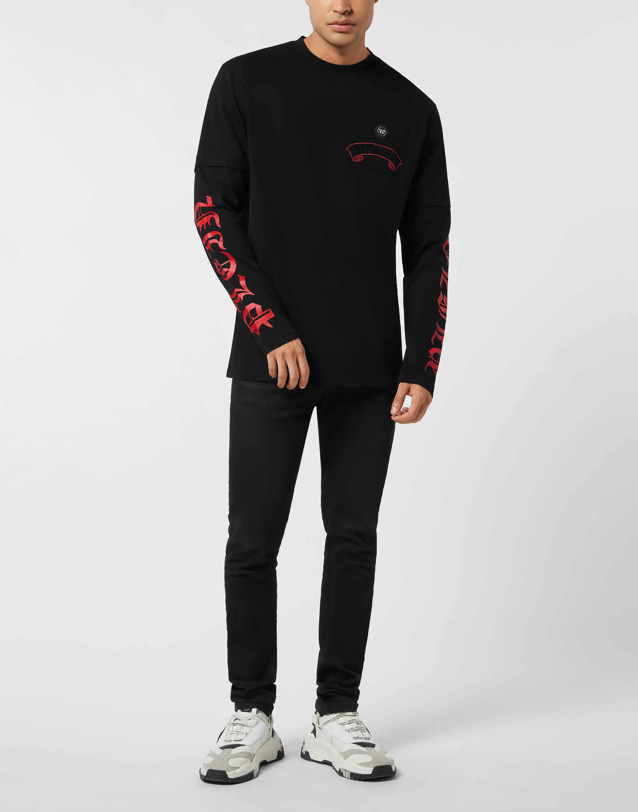 Лонгслив хлопковый