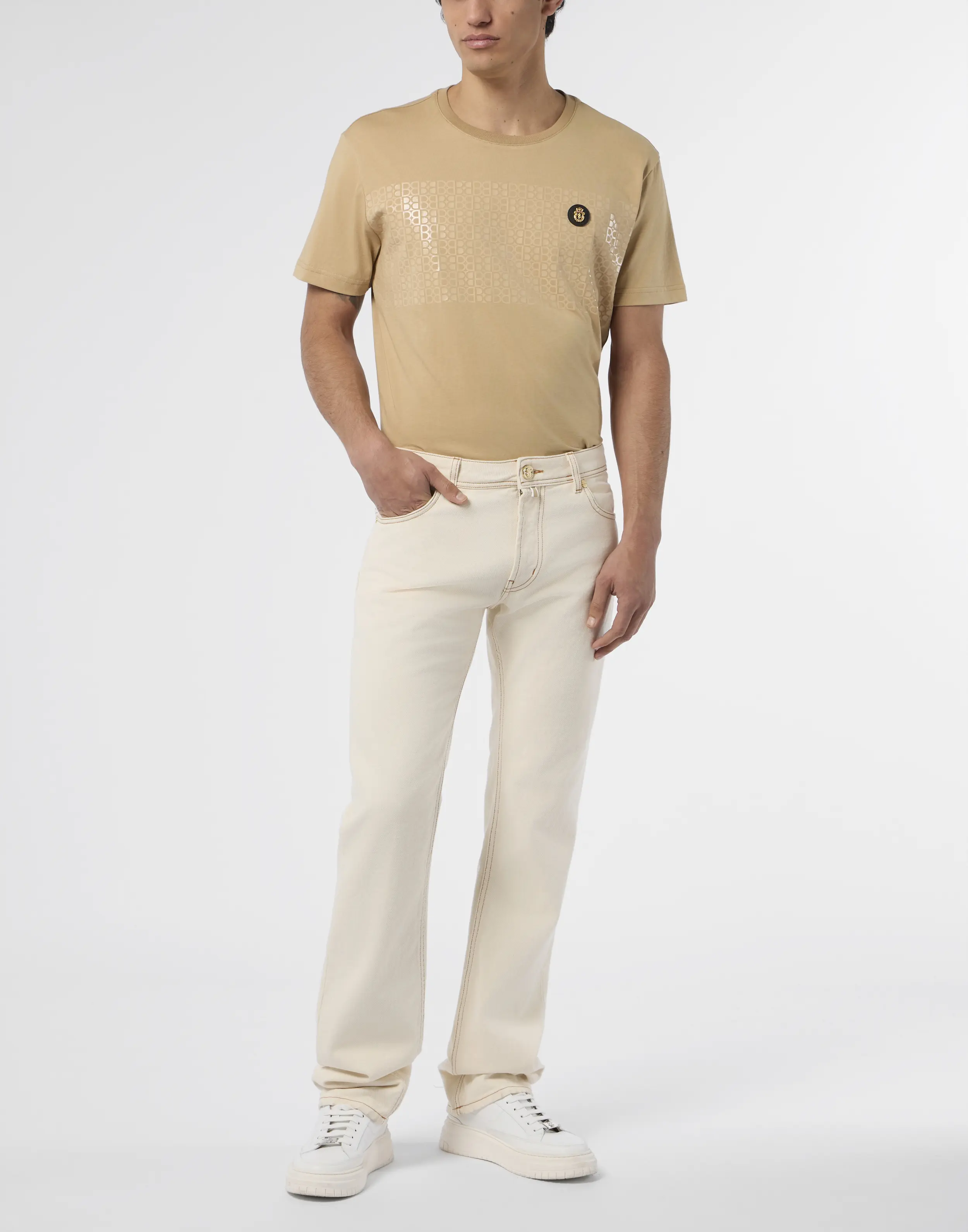 Джинсы хлопковые