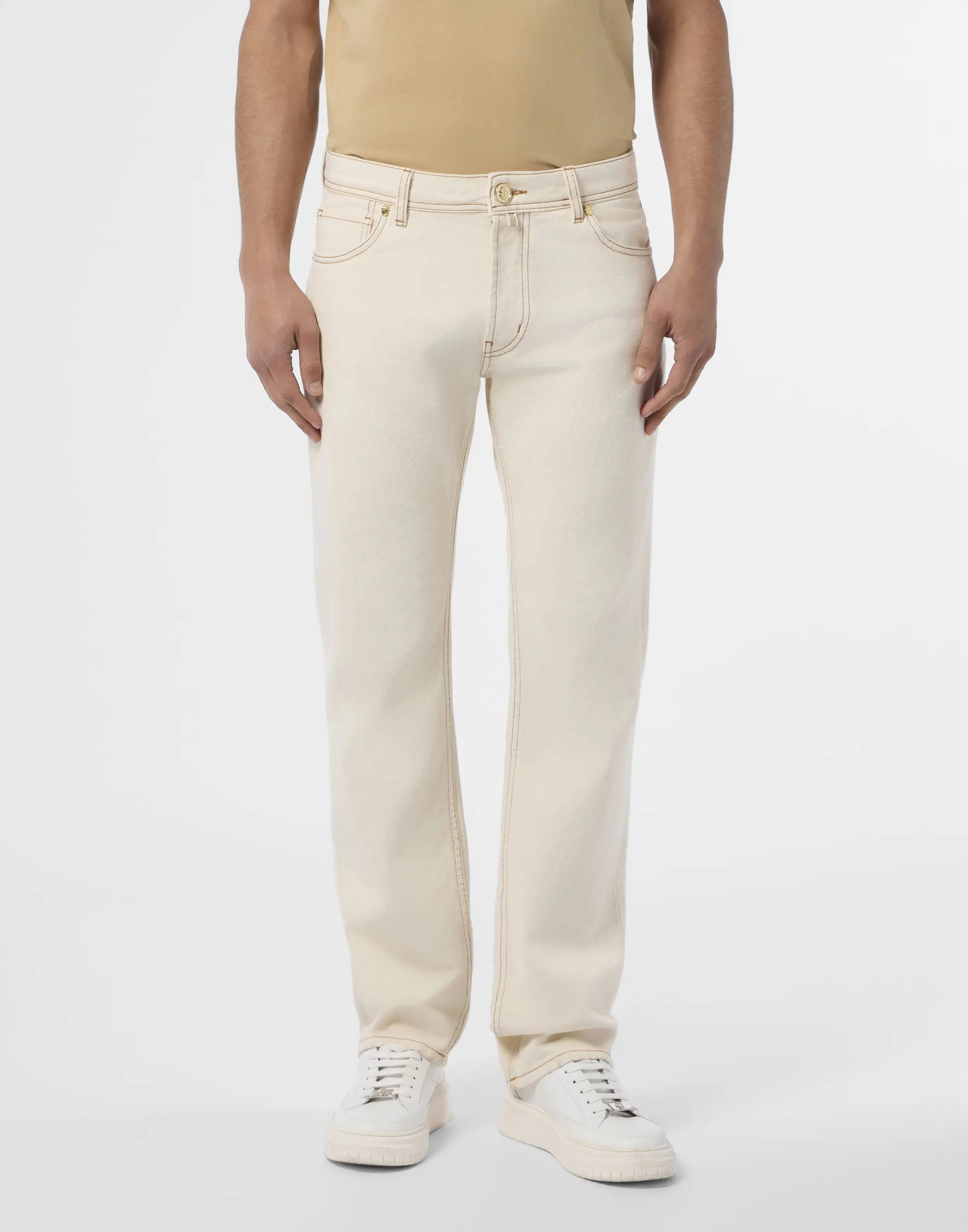 Джинсы хлопковые