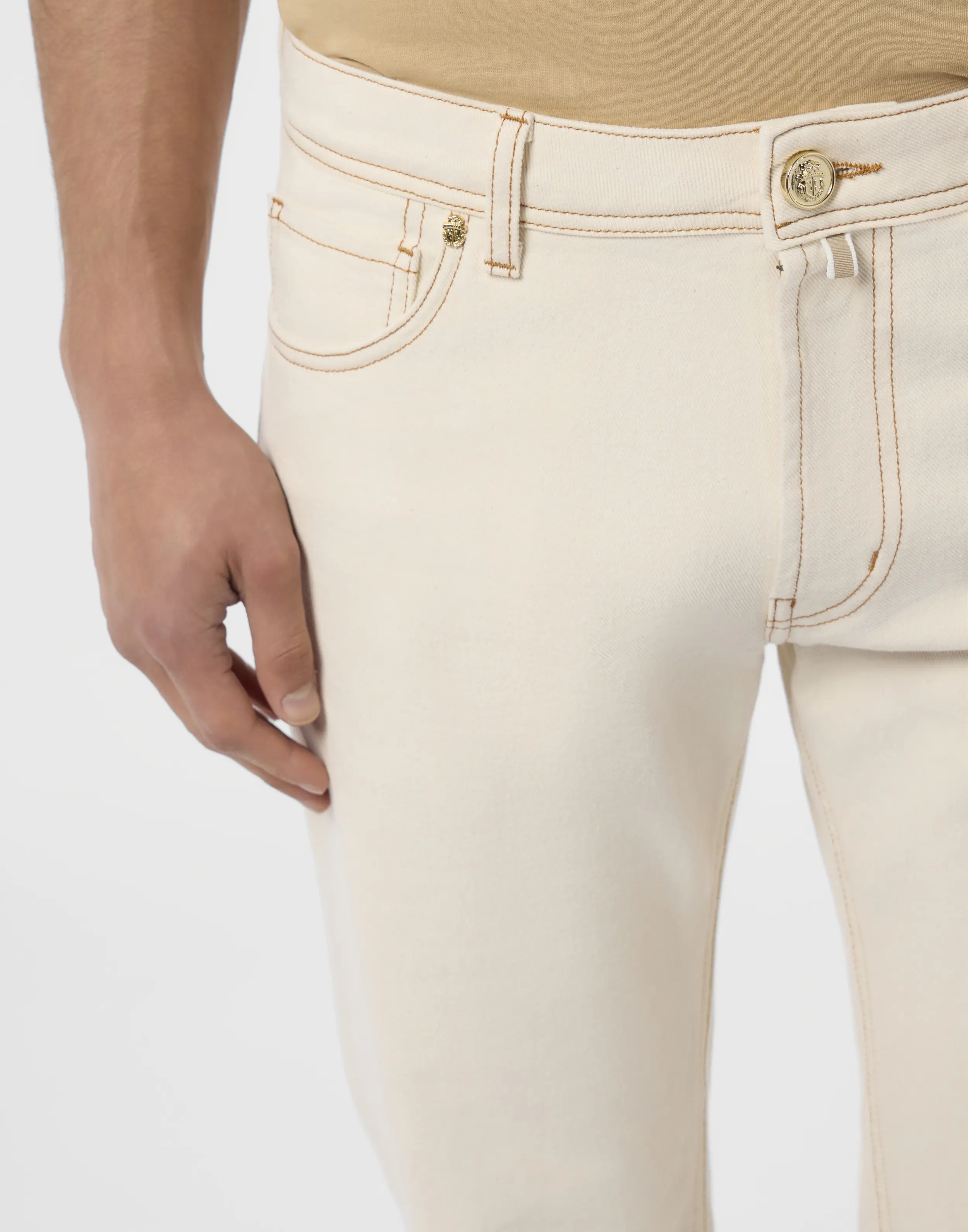 Джинсы хлопковые