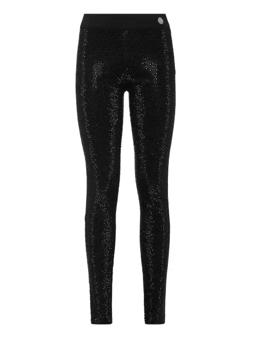 Леггинсы со стразами PHILIPP PLEIN
