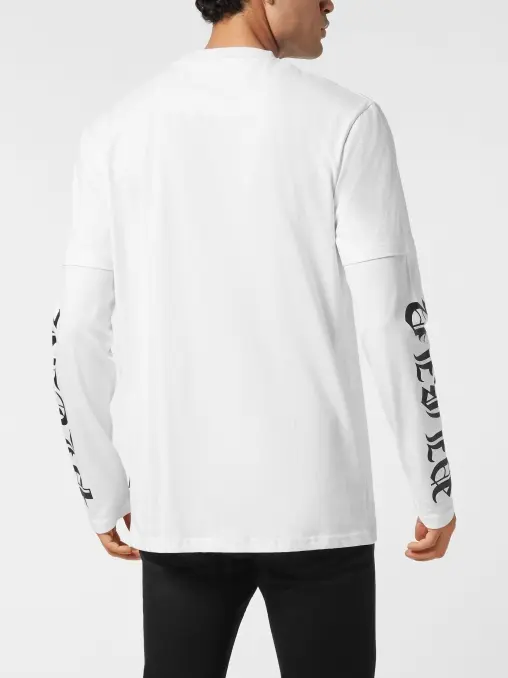 Лонгслив хлопковый PHILIPP PLEIN