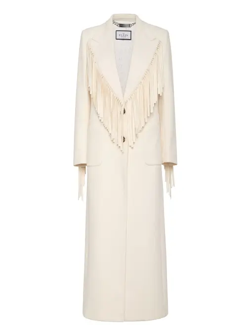 Пальто шерстяное PHILIPP PLEIN