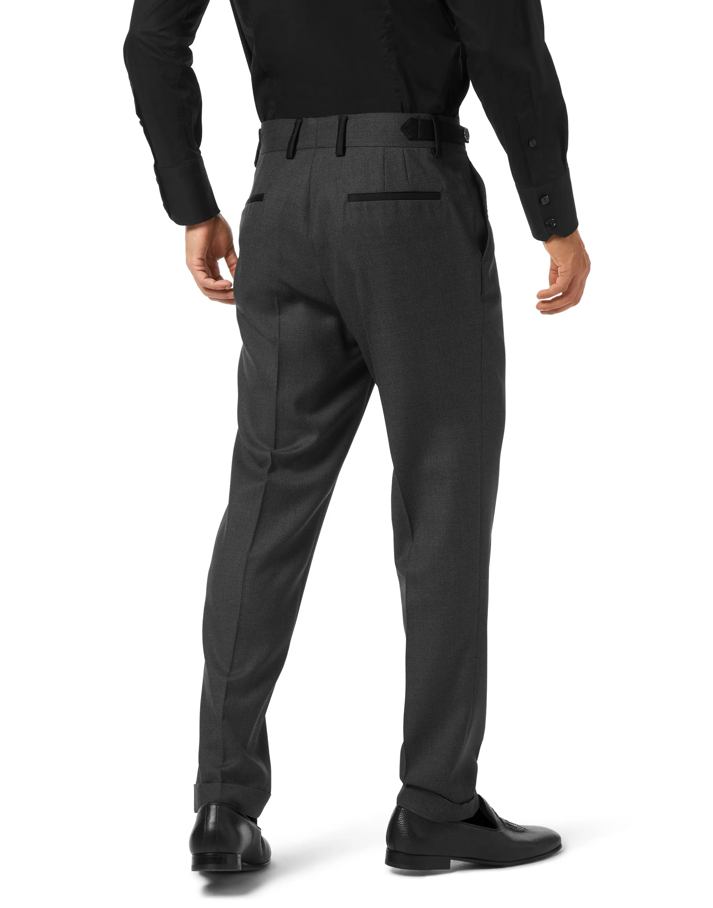 Брюки шерстяные