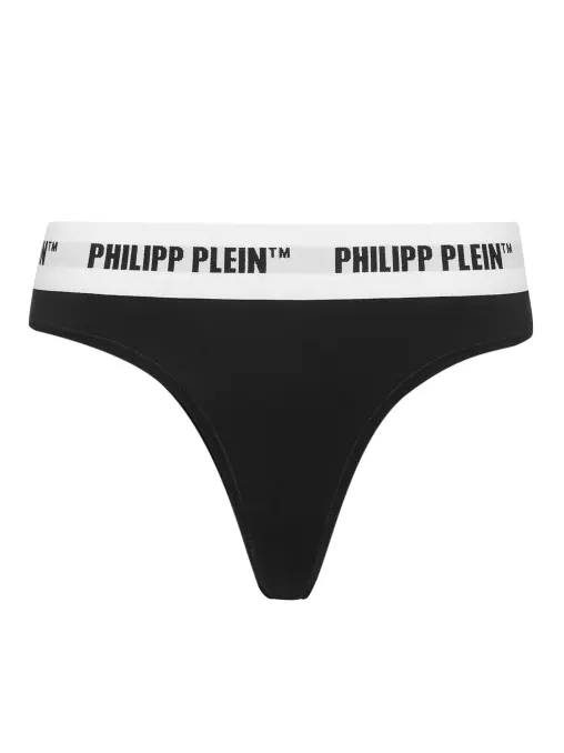 Трусы-стринг из модала и хлопка PHILIPP PLEIN