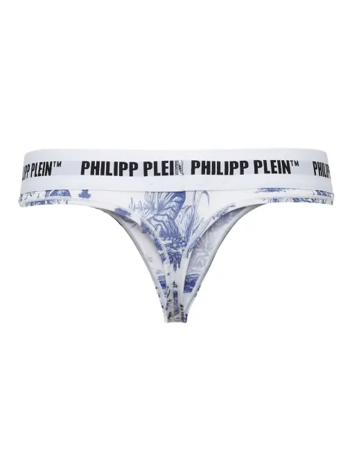 Трусы-стринг из хлопка и модала PHILIPP PLEIN