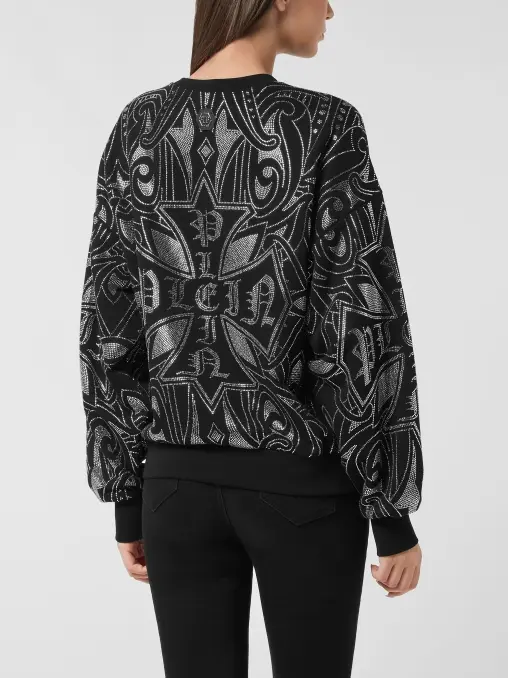 Толстовка со стразами PHILIPP PLEIN