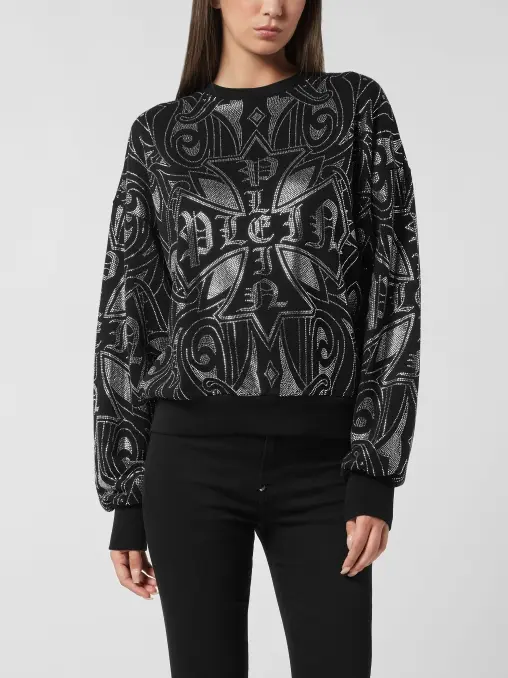 Толстовка со стразами PHILIPP PLEIN
