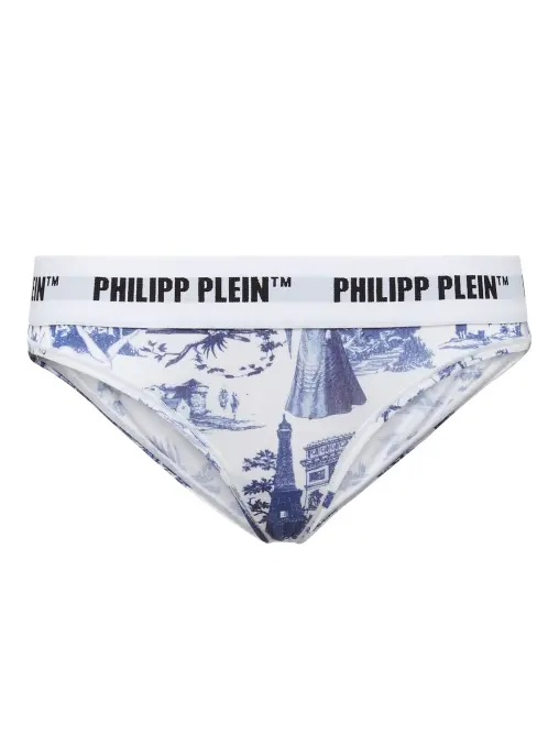 Трусы-слип из хлопка и модала PHILIPP PLEIN