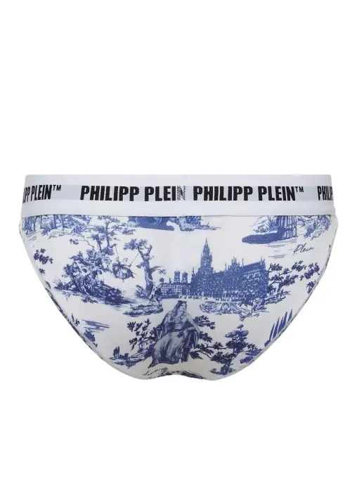 Трусы-слип из хлопка и модала PHILIPP PLEIN