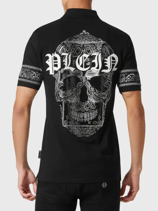 Поло хлопковое PHILIPP PLEIN
