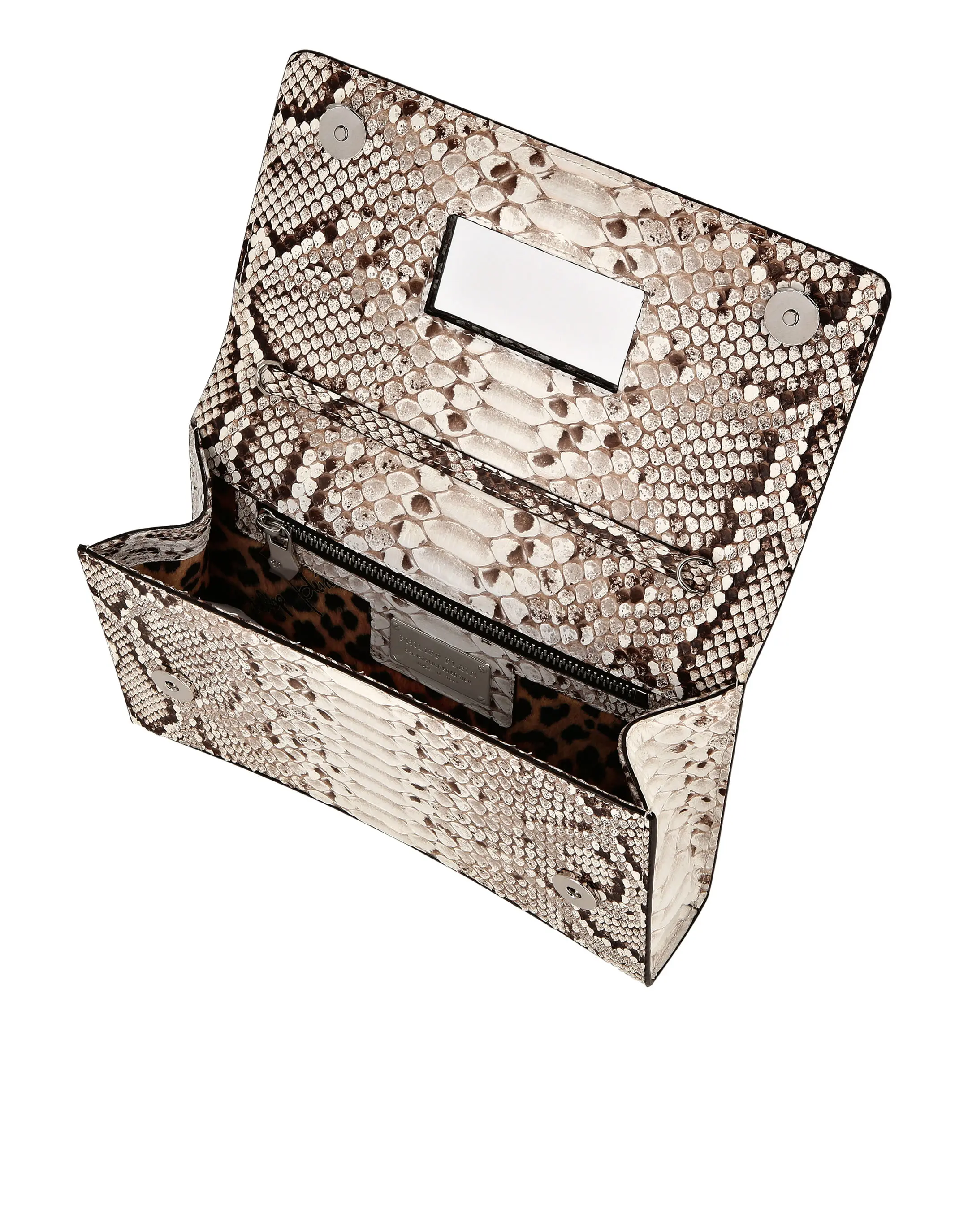 Сумка из кожи питона