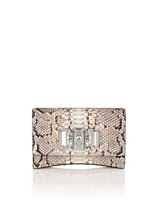 Сумка из кожи питона PHILIPP PLEIN