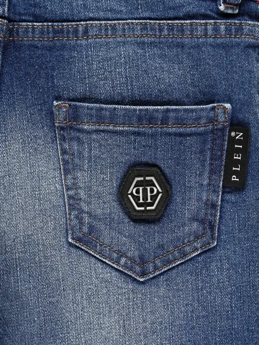 Джинсы хлопковые PHILIPP PLEIN