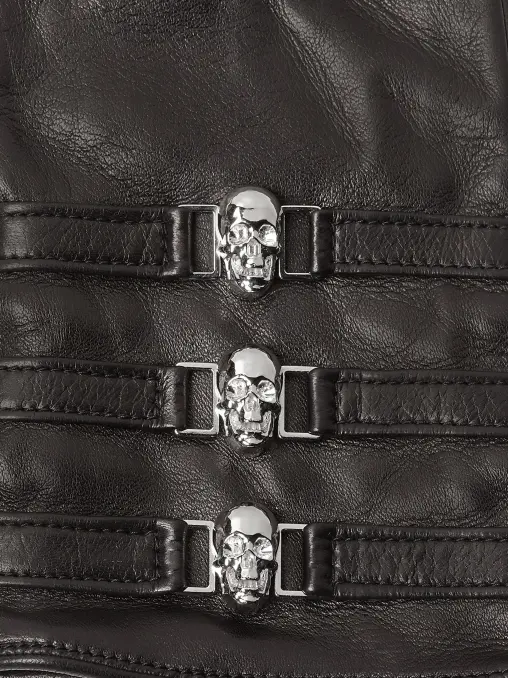 Перчатки кожаные PHILIPP PLEIN