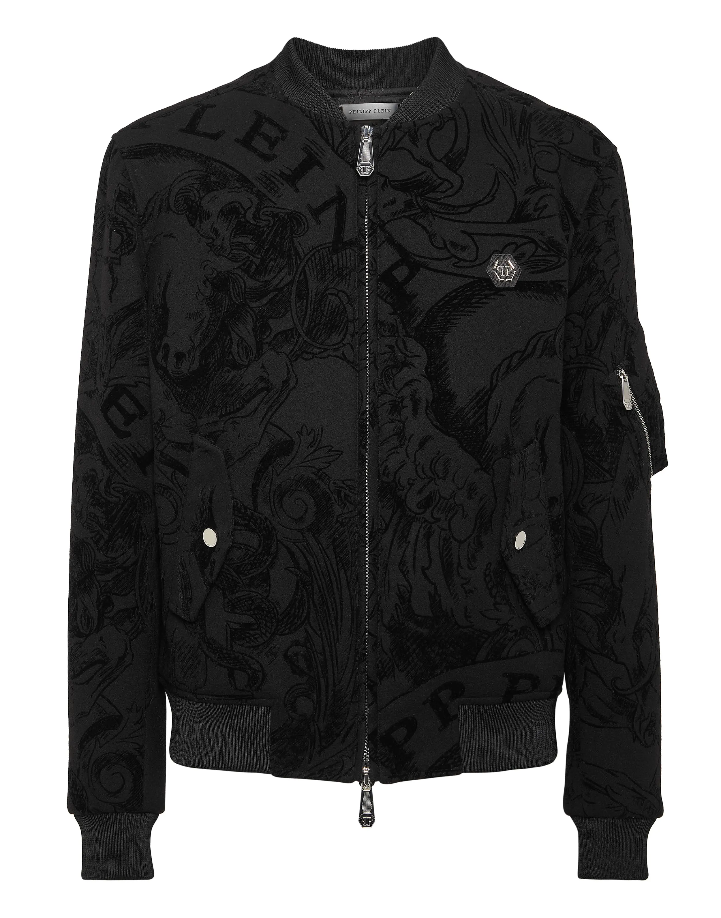 Бомбер шерстяной